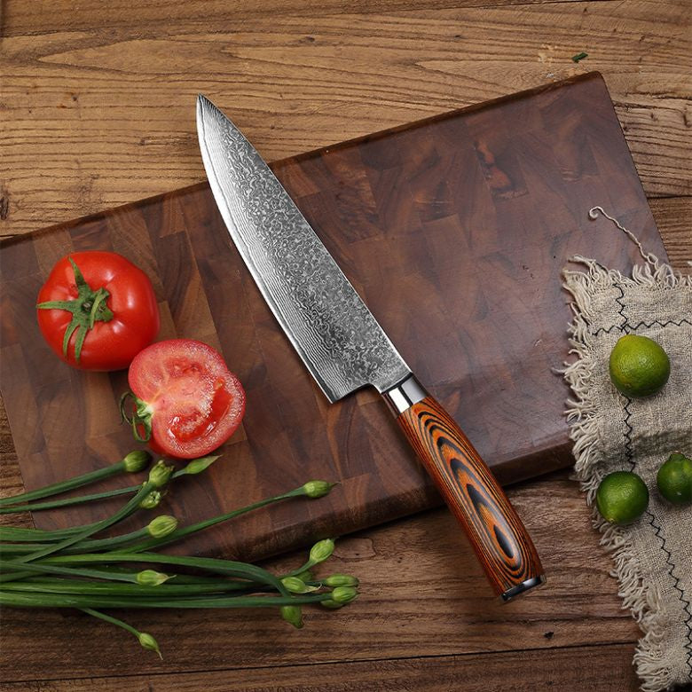 Yamato Damascus Steel Chef Knife