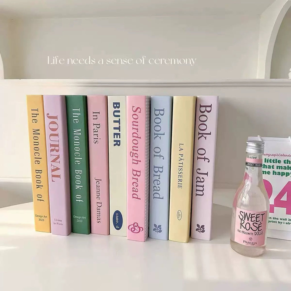 Danish Pastel Decorative Books