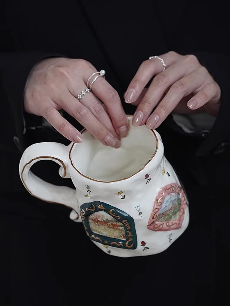 Retro Ceramic Mug