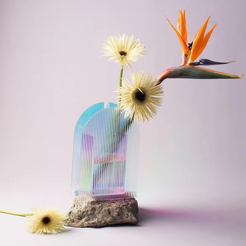 Holographic Flower Vase 2