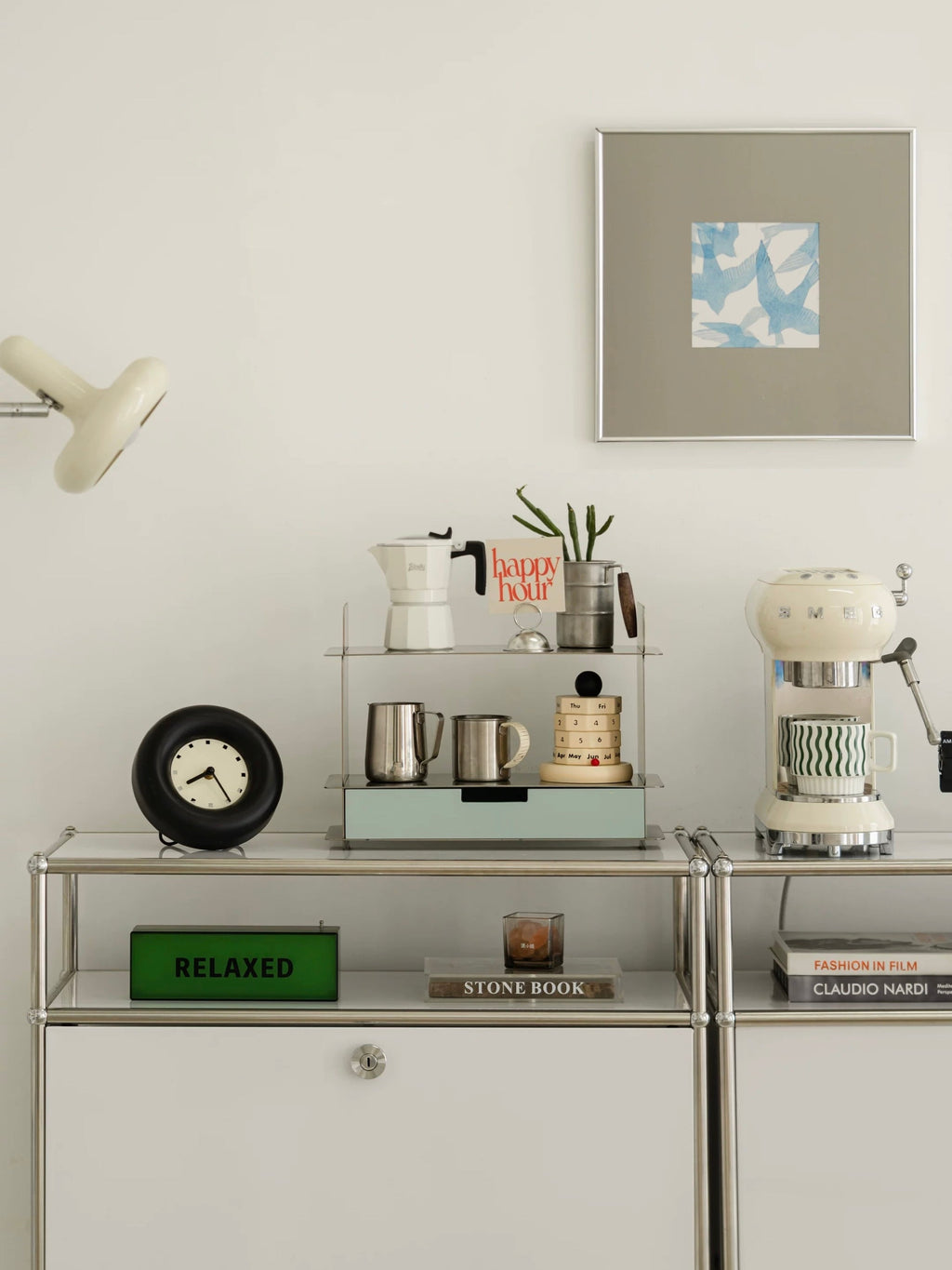 Bauhaus Pastel Desk Shelf