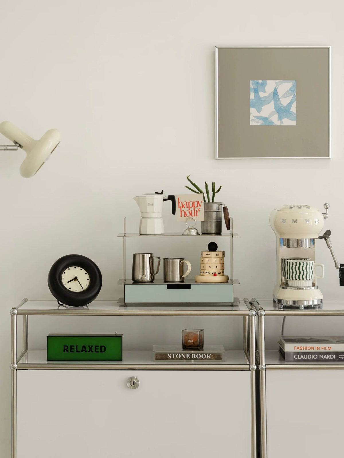 Bauhaus Pastel Desk Shelf