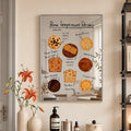 Dessert Printed Mirror Wall Art