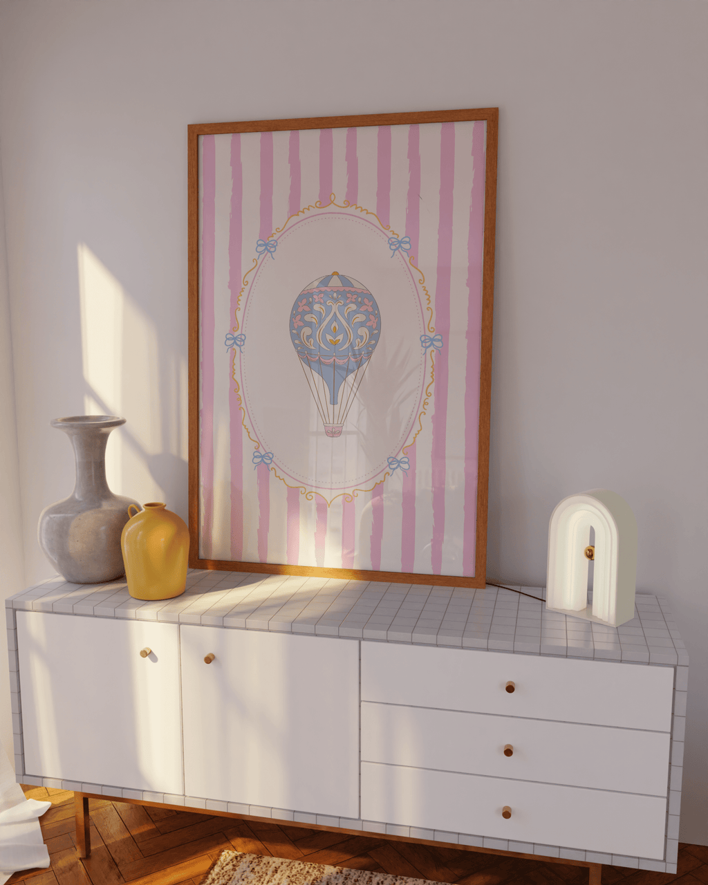 Pastel Bunny Poster Set