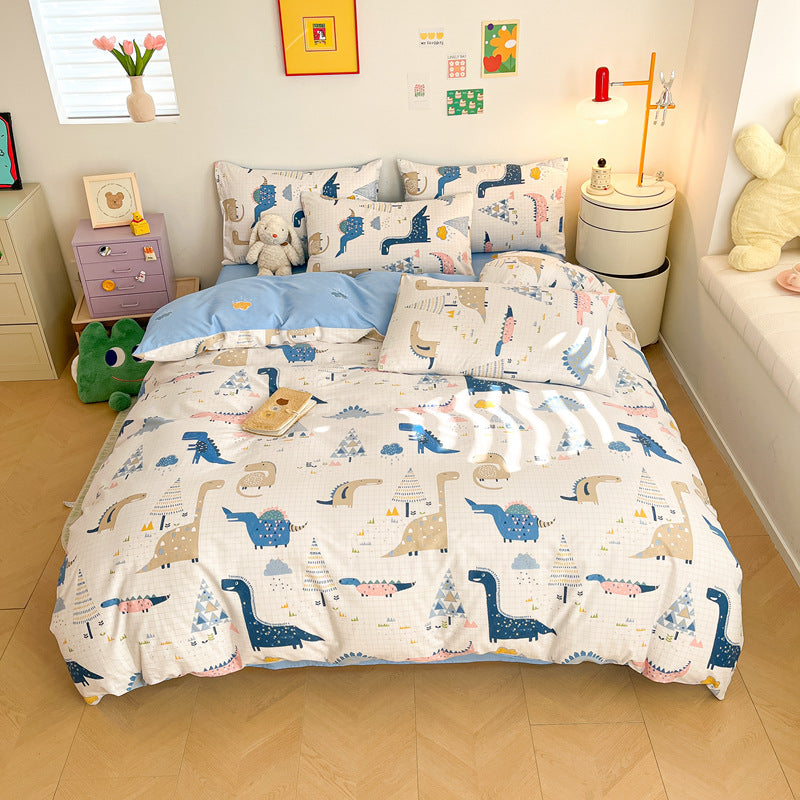 Dinosaur Twin Bedding Set – Cotton Kids Bedding