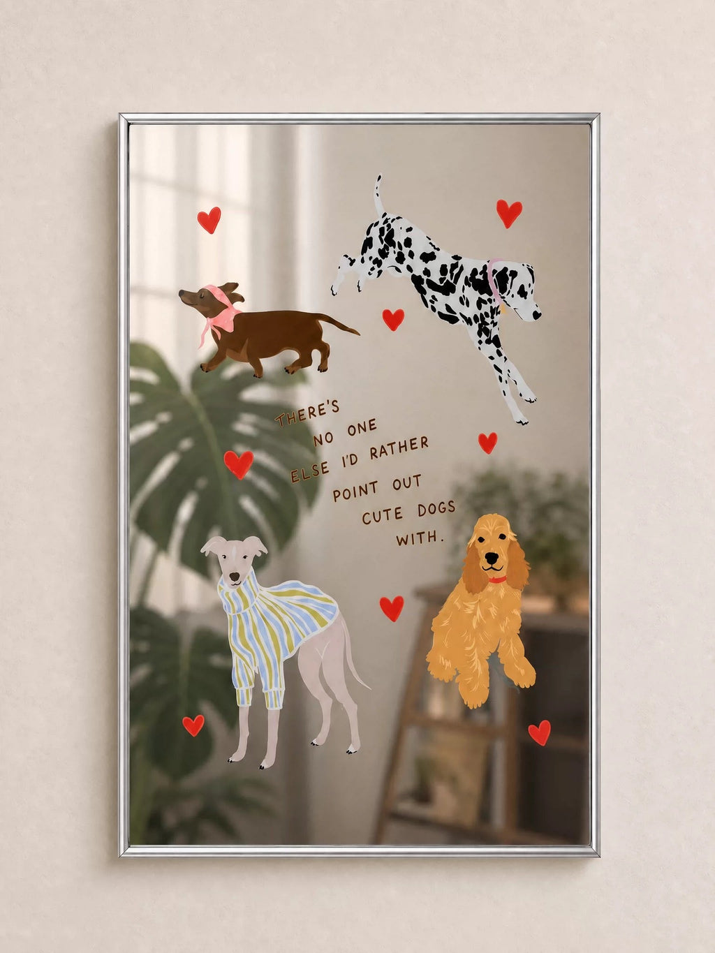 Whimsical Mirror Wall Art