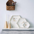 Rustic Wood Tray Set