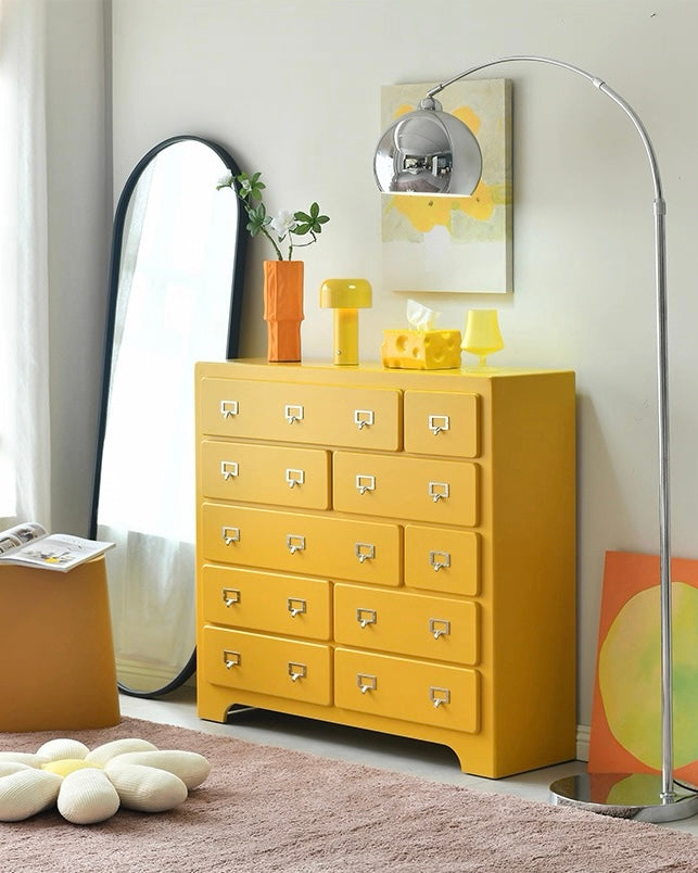 Aesthetic Pink Storage Cabinet