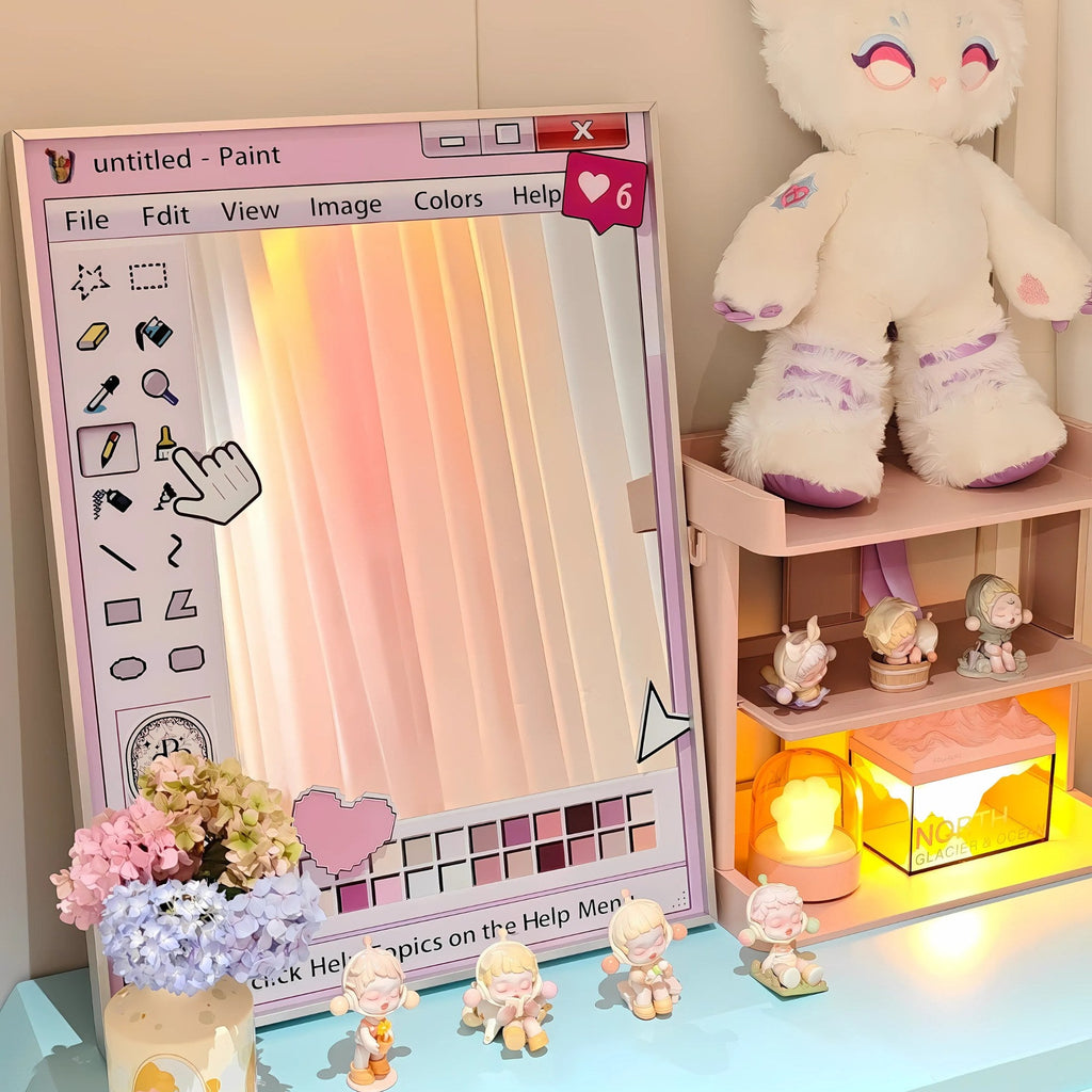 Retro Nostalgia Wall Mirror