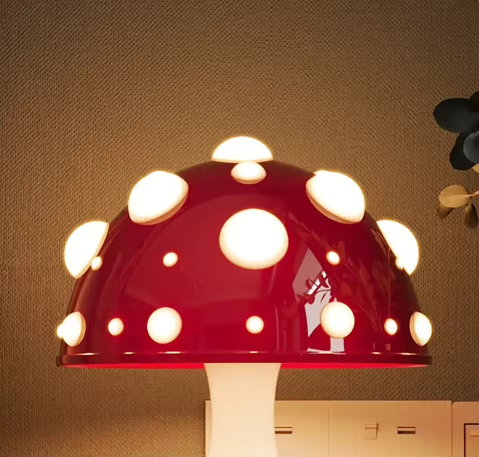 Amanita Mushroom Table Lamp