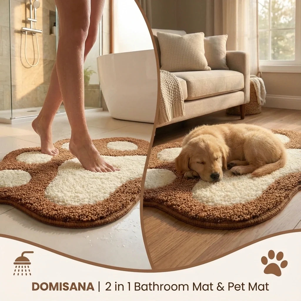 The SnuggleStep Paw Mat