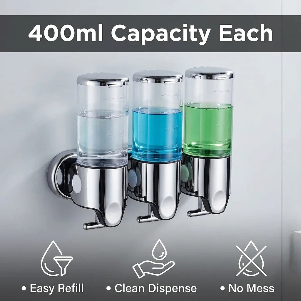 Wall-Mounted Soap Dispenser
