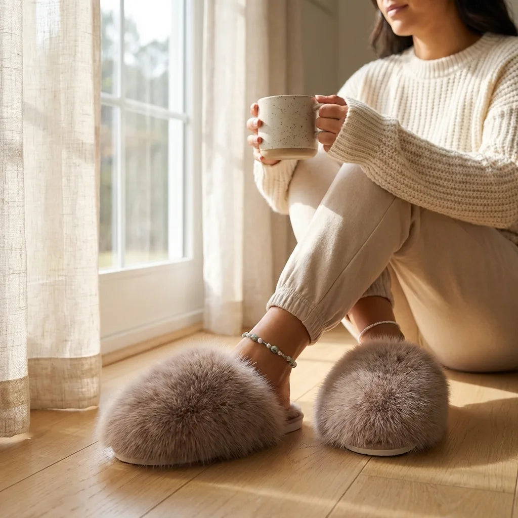 Fluffy House Slippers - Limited Time Offer