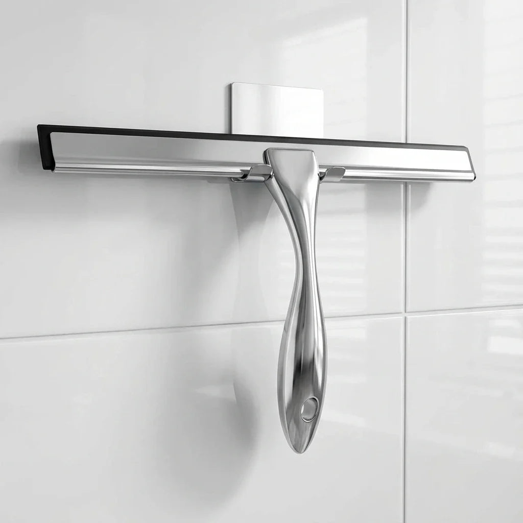 Stainless Steel Shower Squeegee Silver