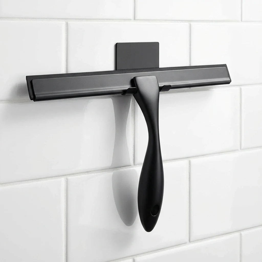 Stainless Steel Shower Squeegee Black
