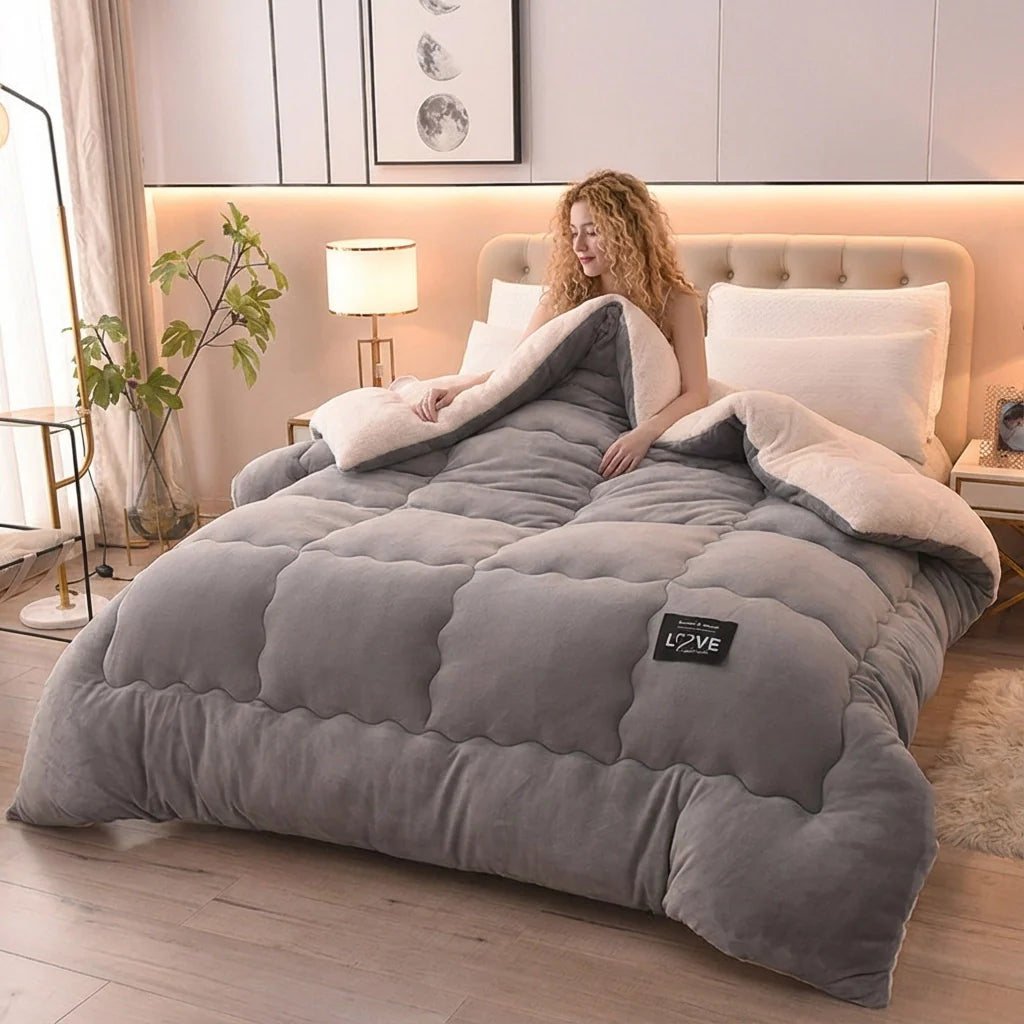 Premium Weighted Sherpa Winter Blanket - Limited Time Offer