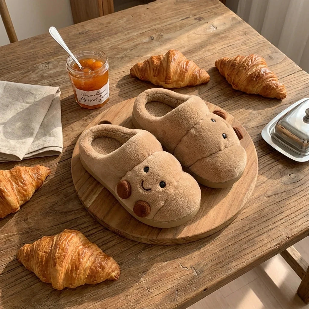 Croissant Slippers - Limited Time Offer