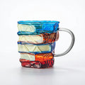 Stacked Book Glass Mug