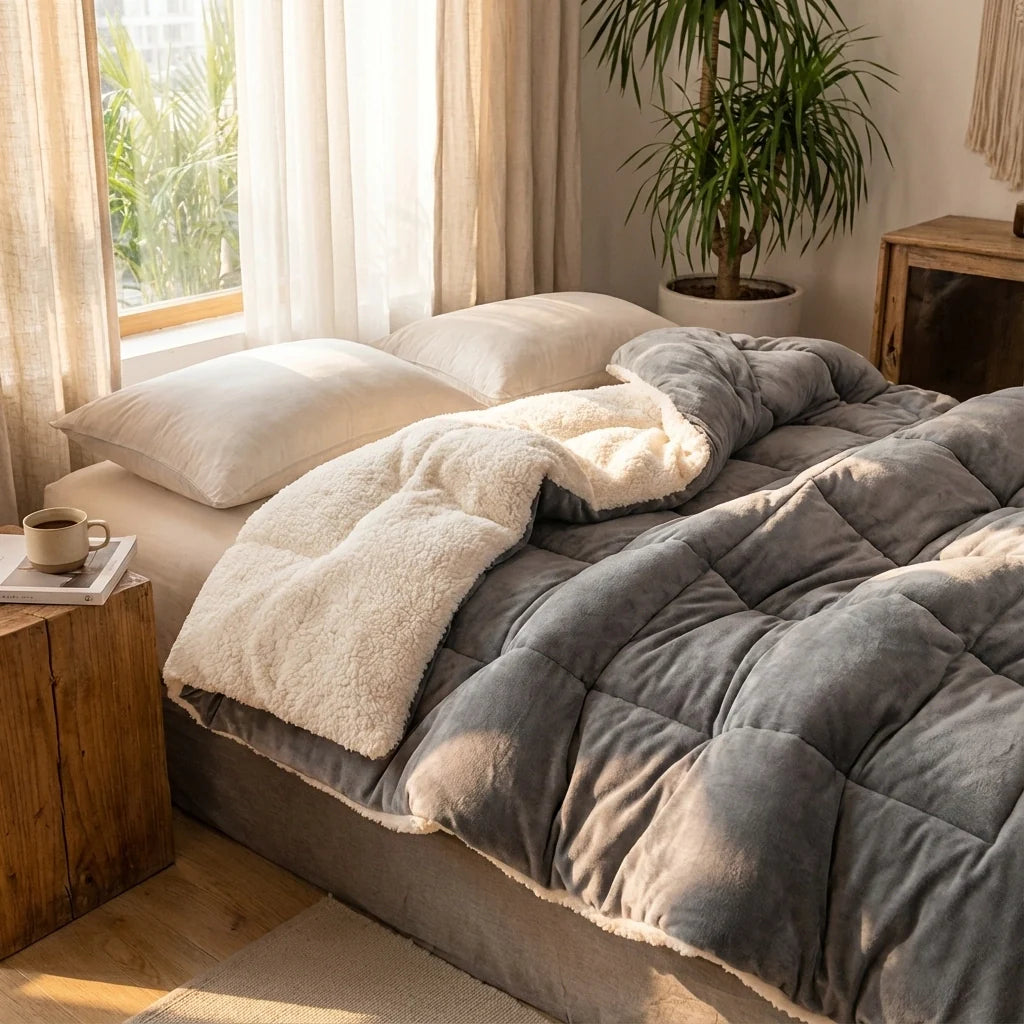 Thickened Luxury Weighted Winter Blanket - Limited Time Offer