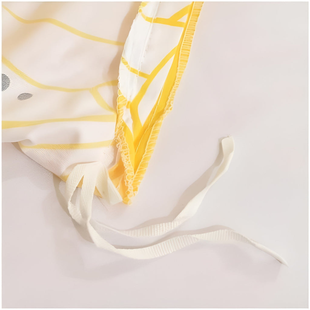 Yellow Magnolia Duvet Cover | Bedding Set(3PCS)