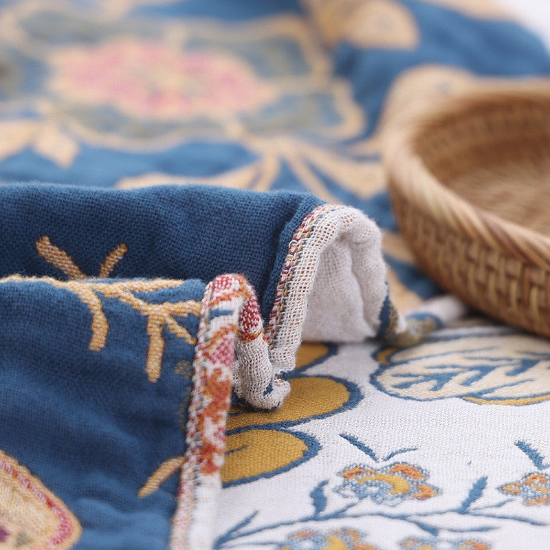Eden Floral Reversible Blanket