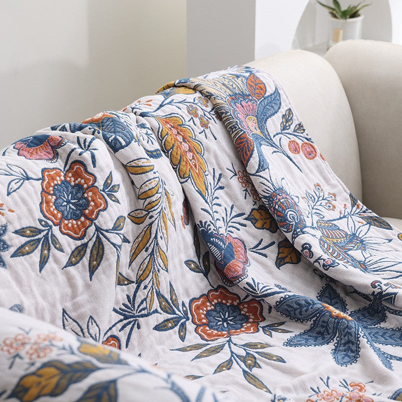 Eden Floral Reversible Blanket