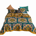 Marrakech Cotton Quilt - Reversible & Soft Bedspread