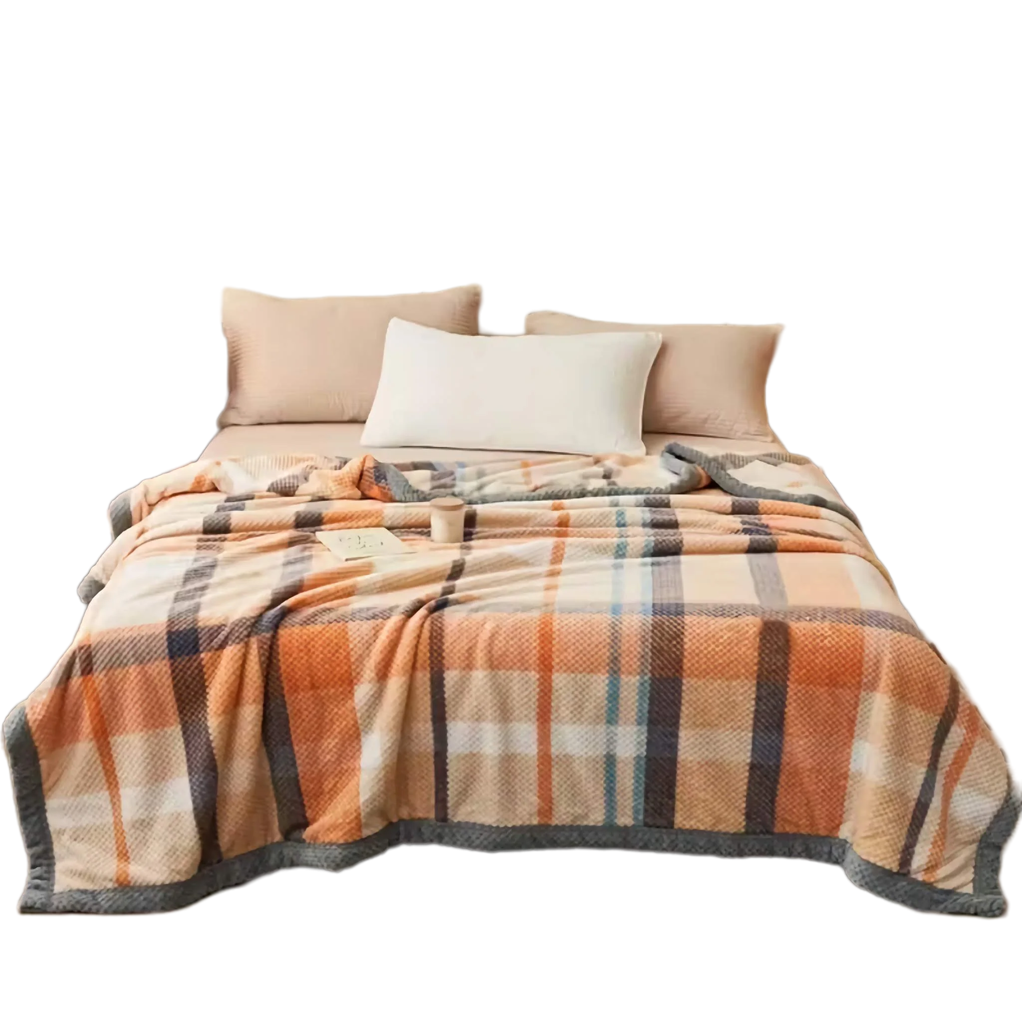 Plaid Throw Blanket - Super Warm with Timeless Pattern