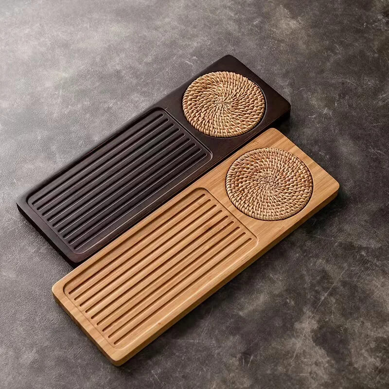 Bamboo Tea Tray – Gongfu Style Ritual Board