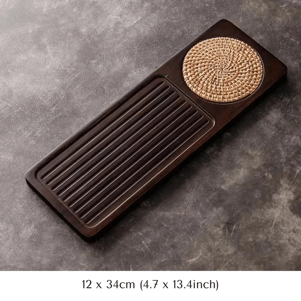 Bamboo Tea Tray – Gongfu Style Ritual Board