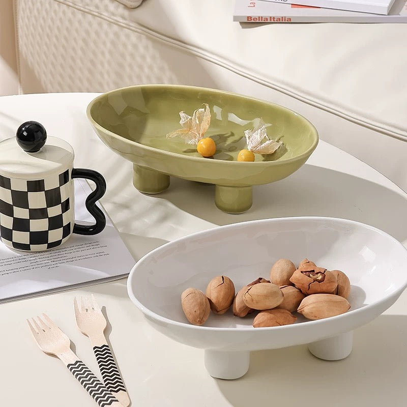Handmade Ceramic Fruit Plate