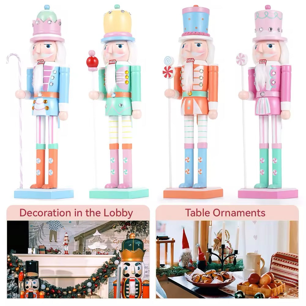 Wooden Nutcracker Soldier Decoration