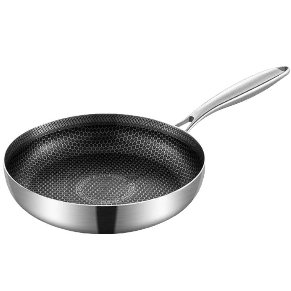 Titan Steel Non-Stick Frying Pan Without Lid