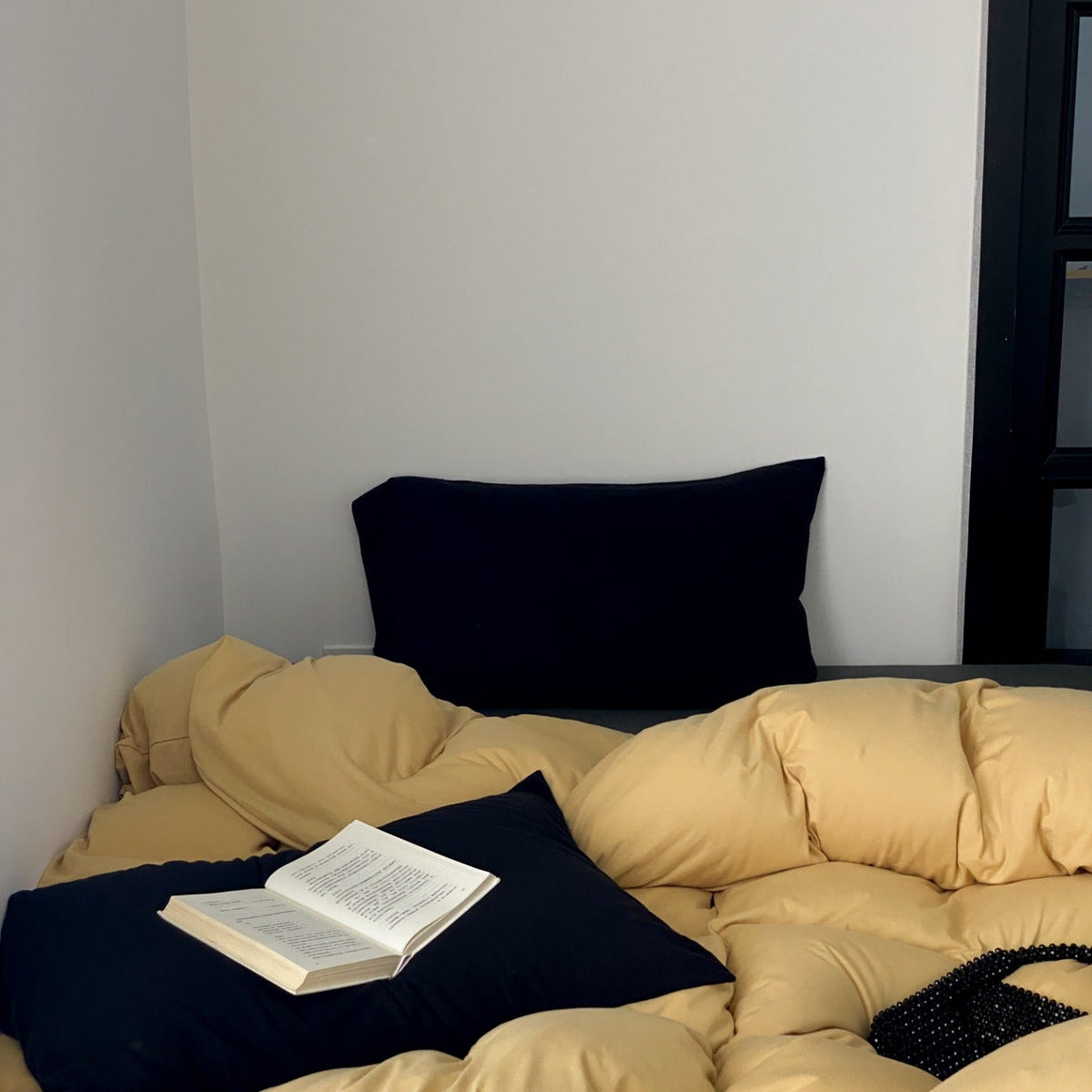 Everyday Contrast Cotton Jersey Bedding Set
