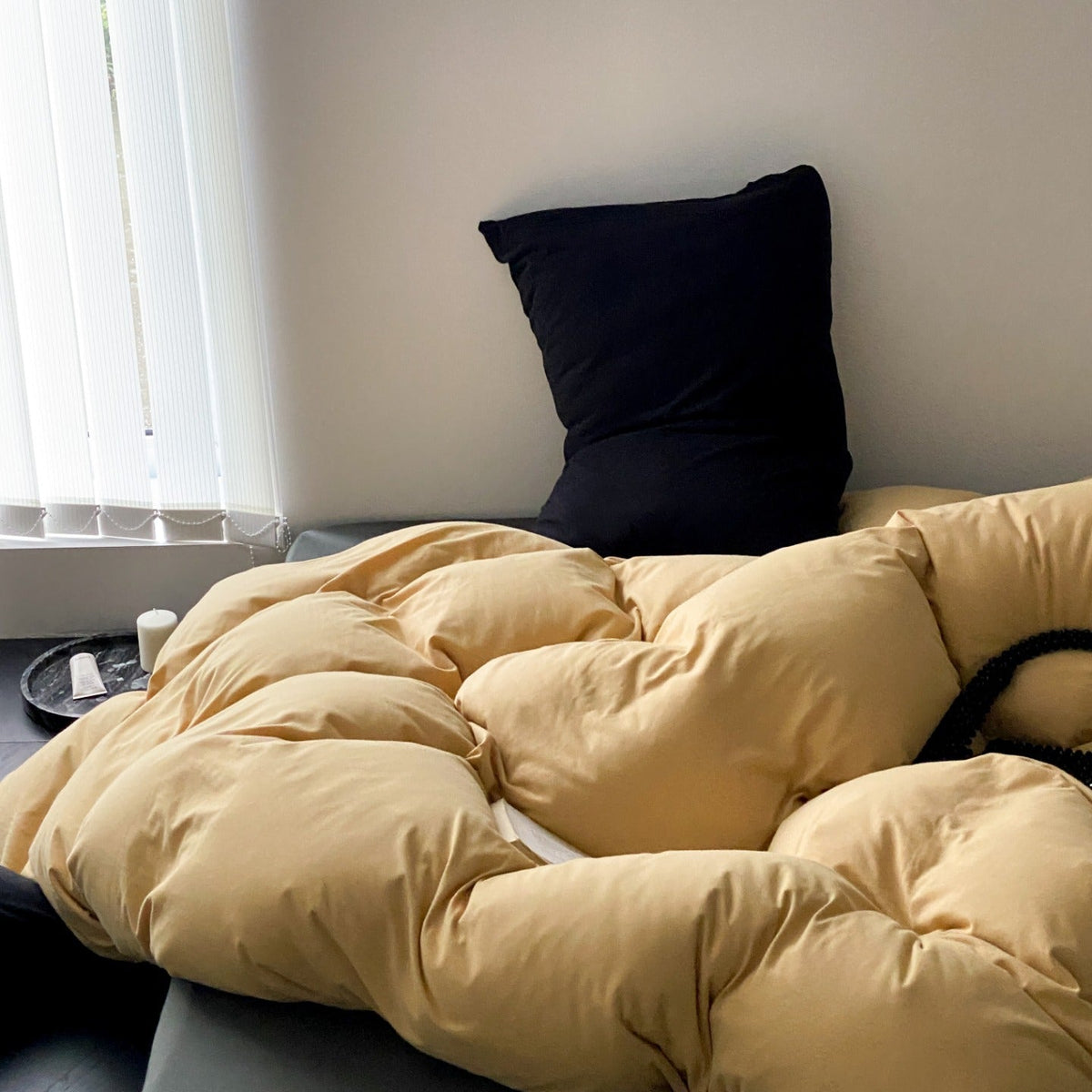 Everyday Contrast Cotton Jersey Bedding Set