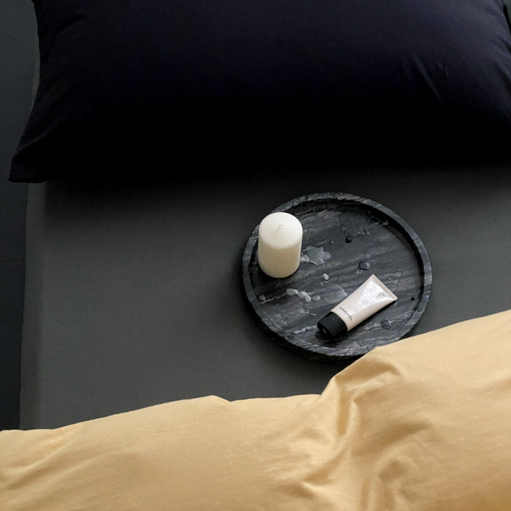 Everyday Contrast Cotton Jersey Bedding Set
