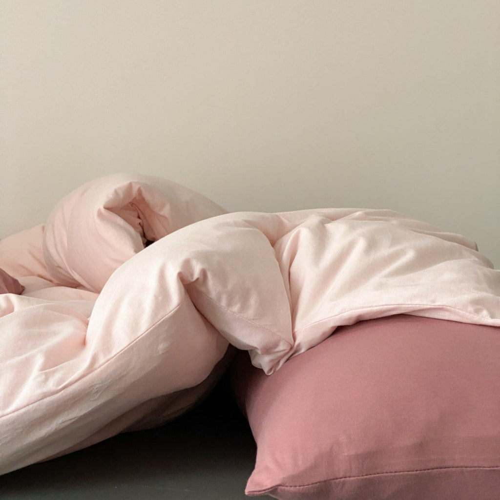 Everyday Contrast Cotton Jersey Bedding Set