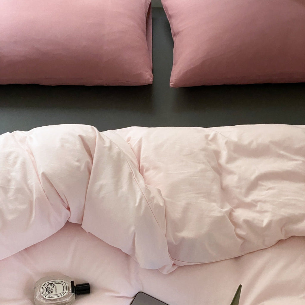 Everyday Contrast Cotton Jersey Bedding Set