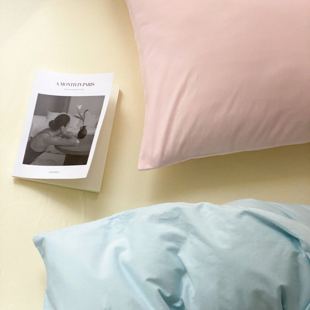 Everyday Contrast Cotton Jersey Bedding Set