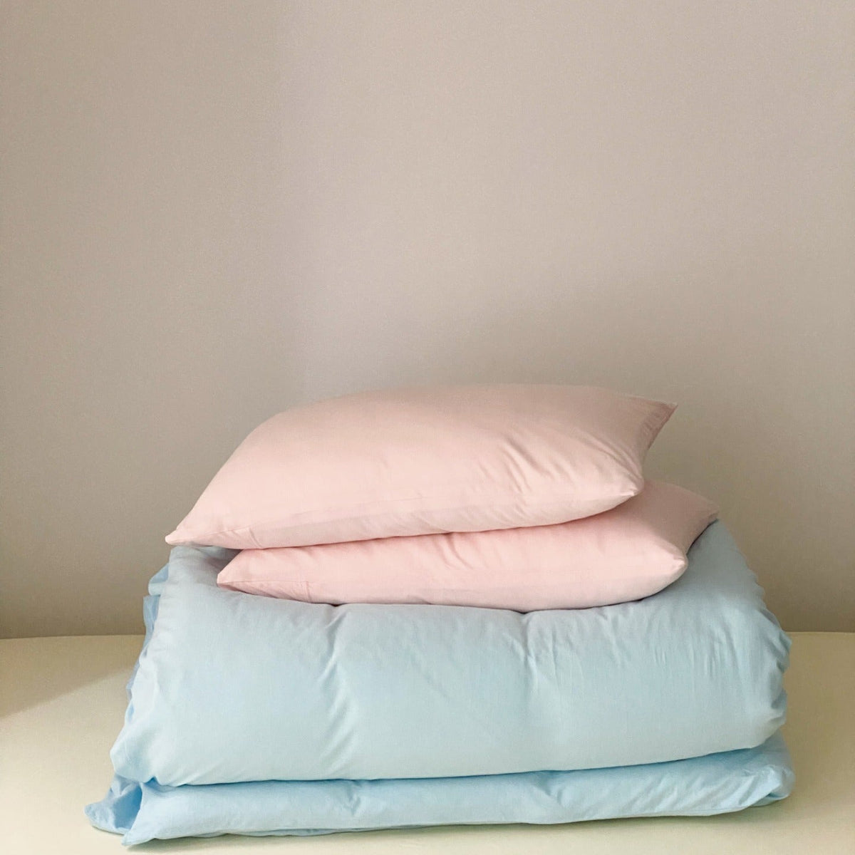 Everyday Contrast Cotton Jersey Bedding Set