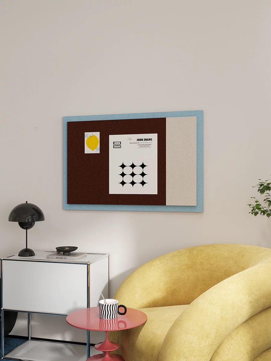 Bauhaus Color Block Pin Board