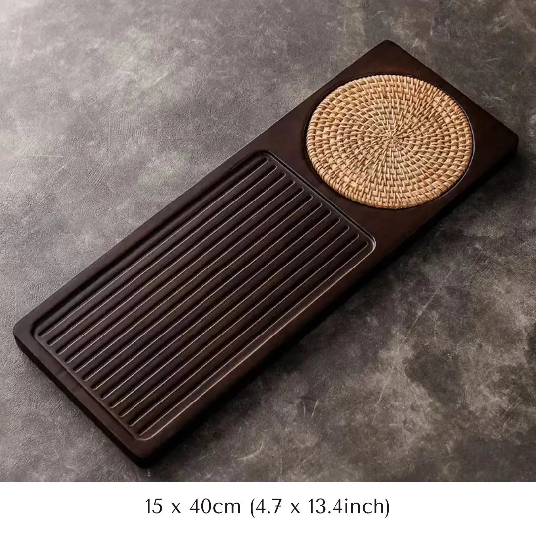 Bamboo Tea Tray – Gongfu Style Ritual Board