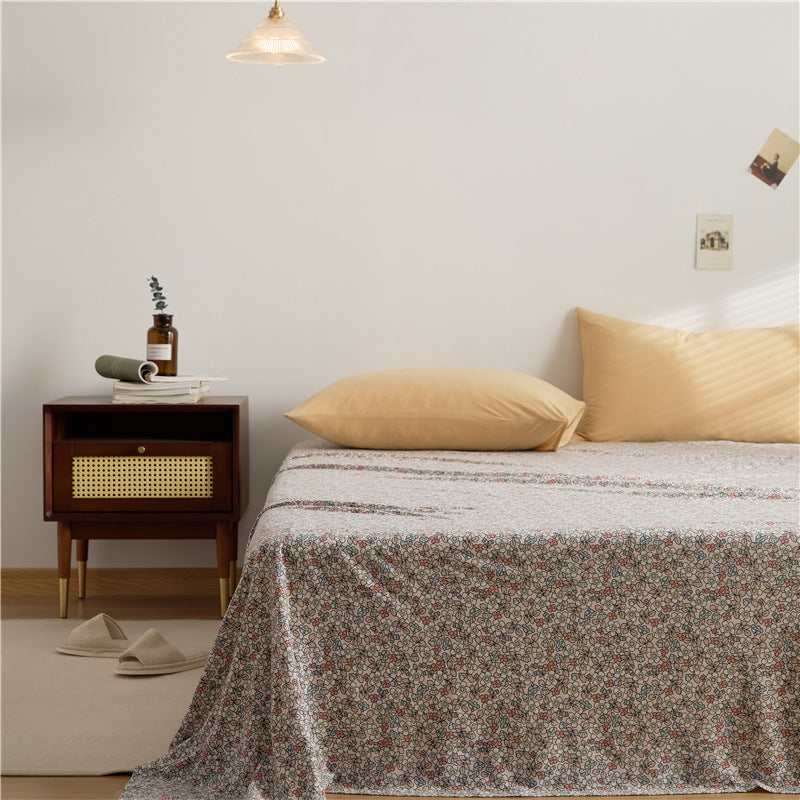 Cotton Floral Bed Sheets Bock