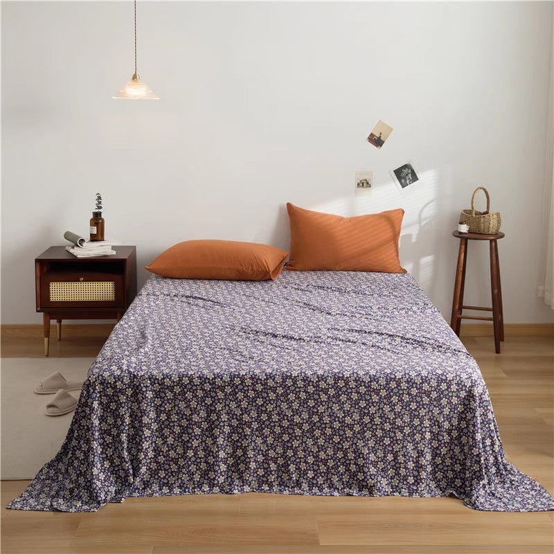 Cotton Floral Bed Sheets