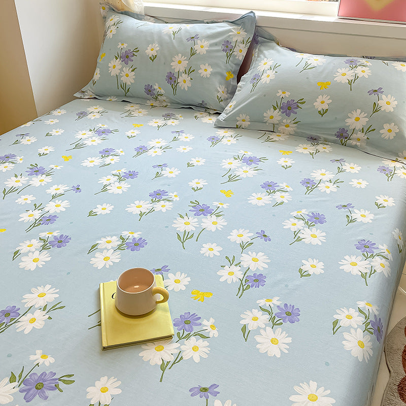Floral Fitted Bed Sheets Daisy