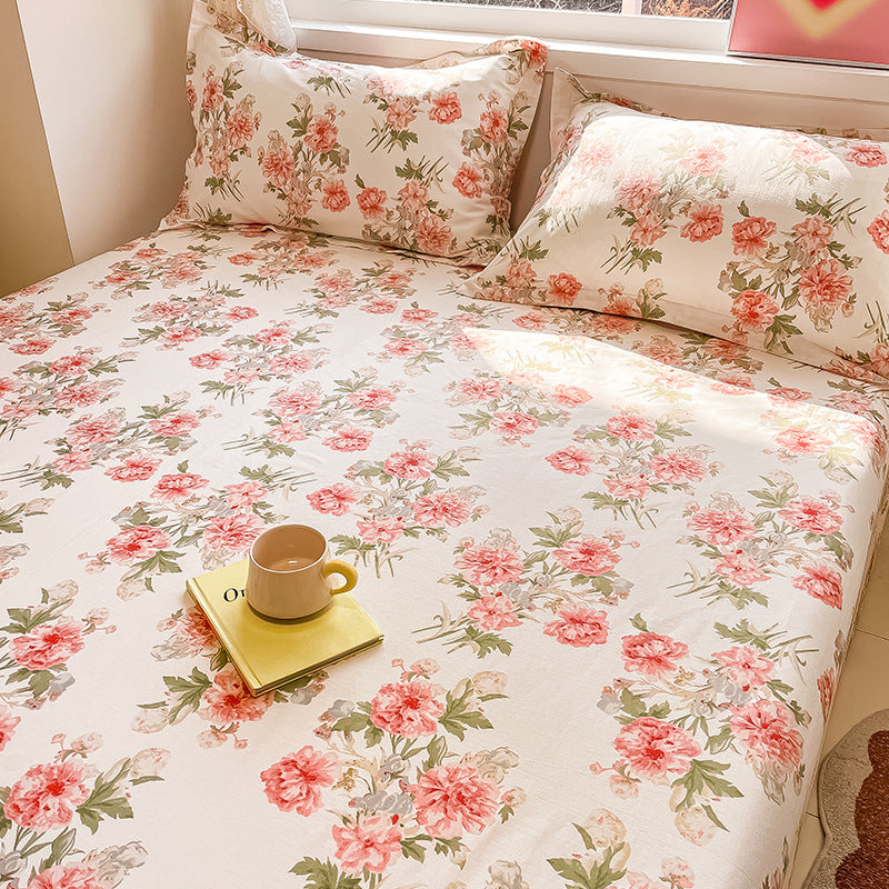 Floral Fitted Bed Sheets Bouquet