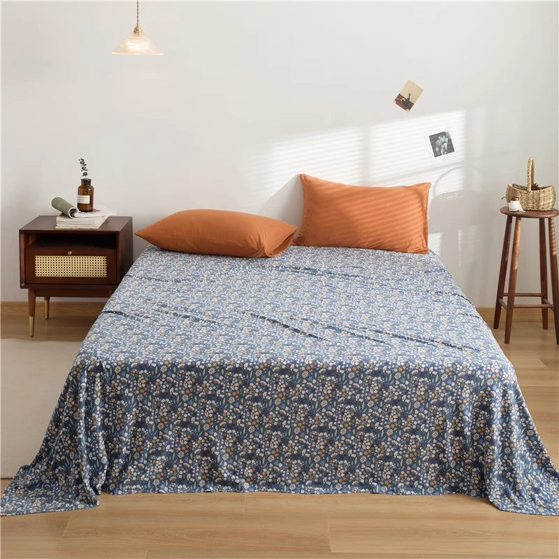 Cotton Floral Bed Sheets