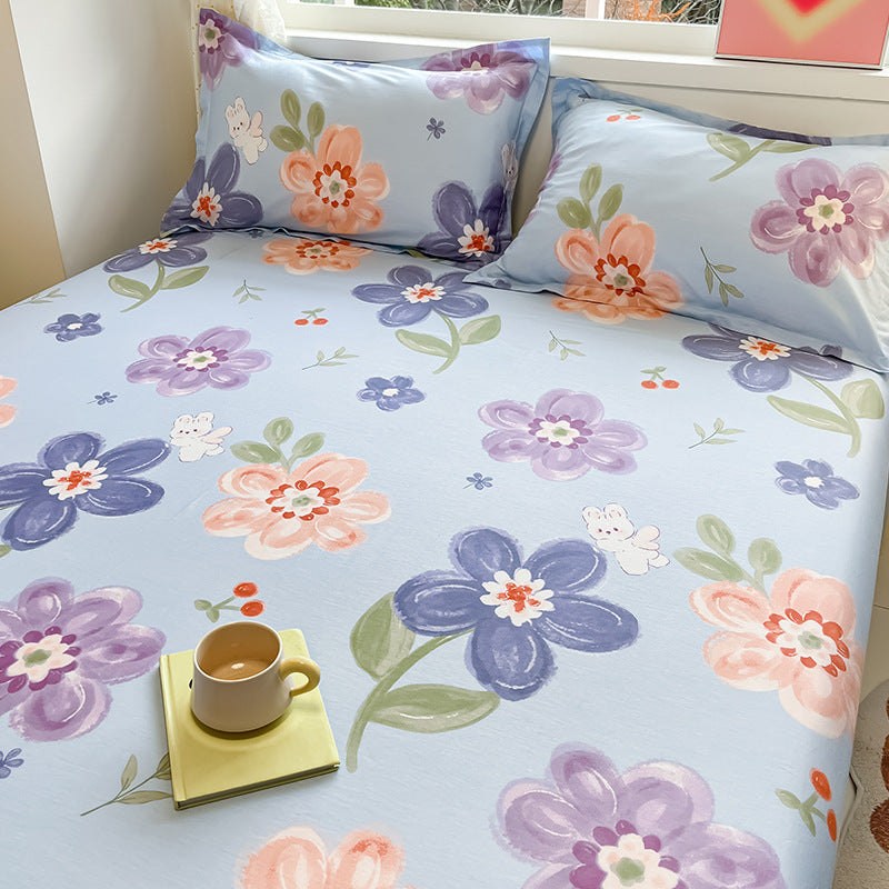 Floral Fitted Bed Sheets Flora Bloom