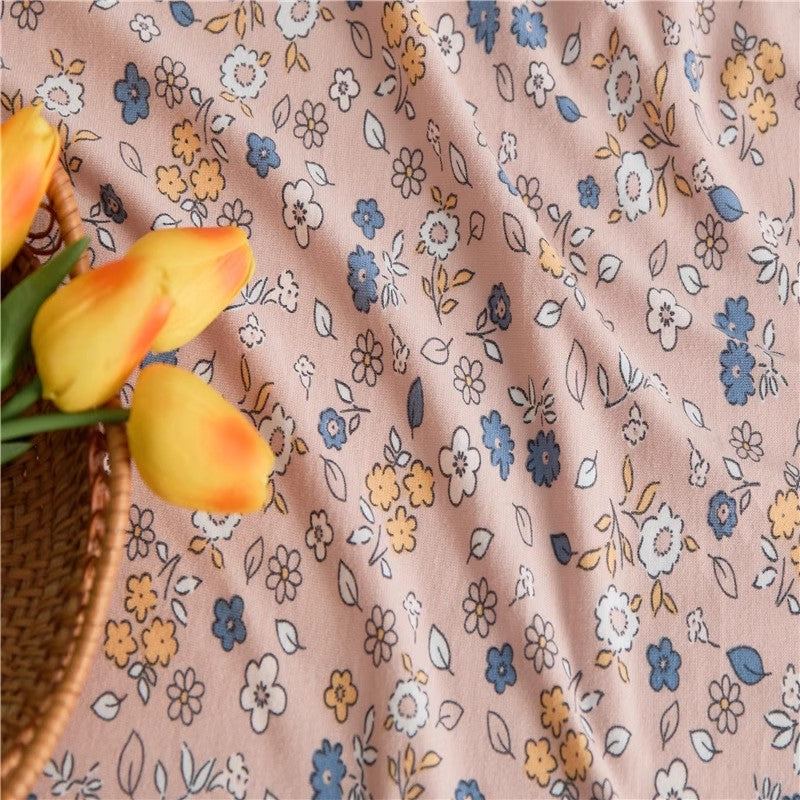 Cotton Floral Fitted Sheet Darlow