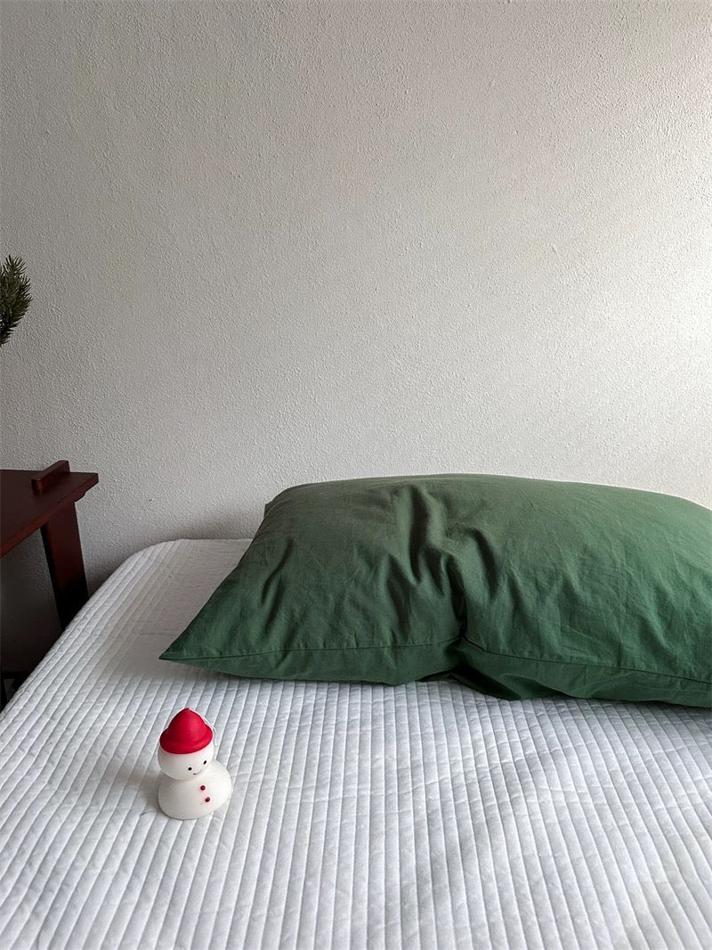 Plaid Christmas Pillowcase